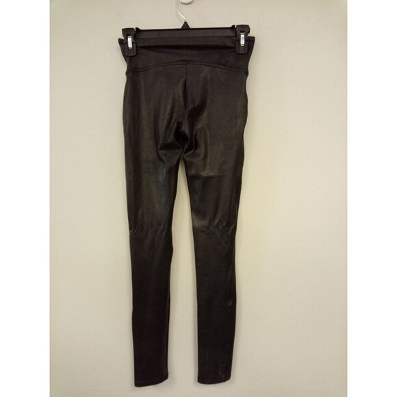 Spanx Faux Leather Leggings Black Size Small - Picture 2 of 4